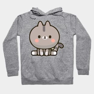 cat so cute funny kitty Hoodie